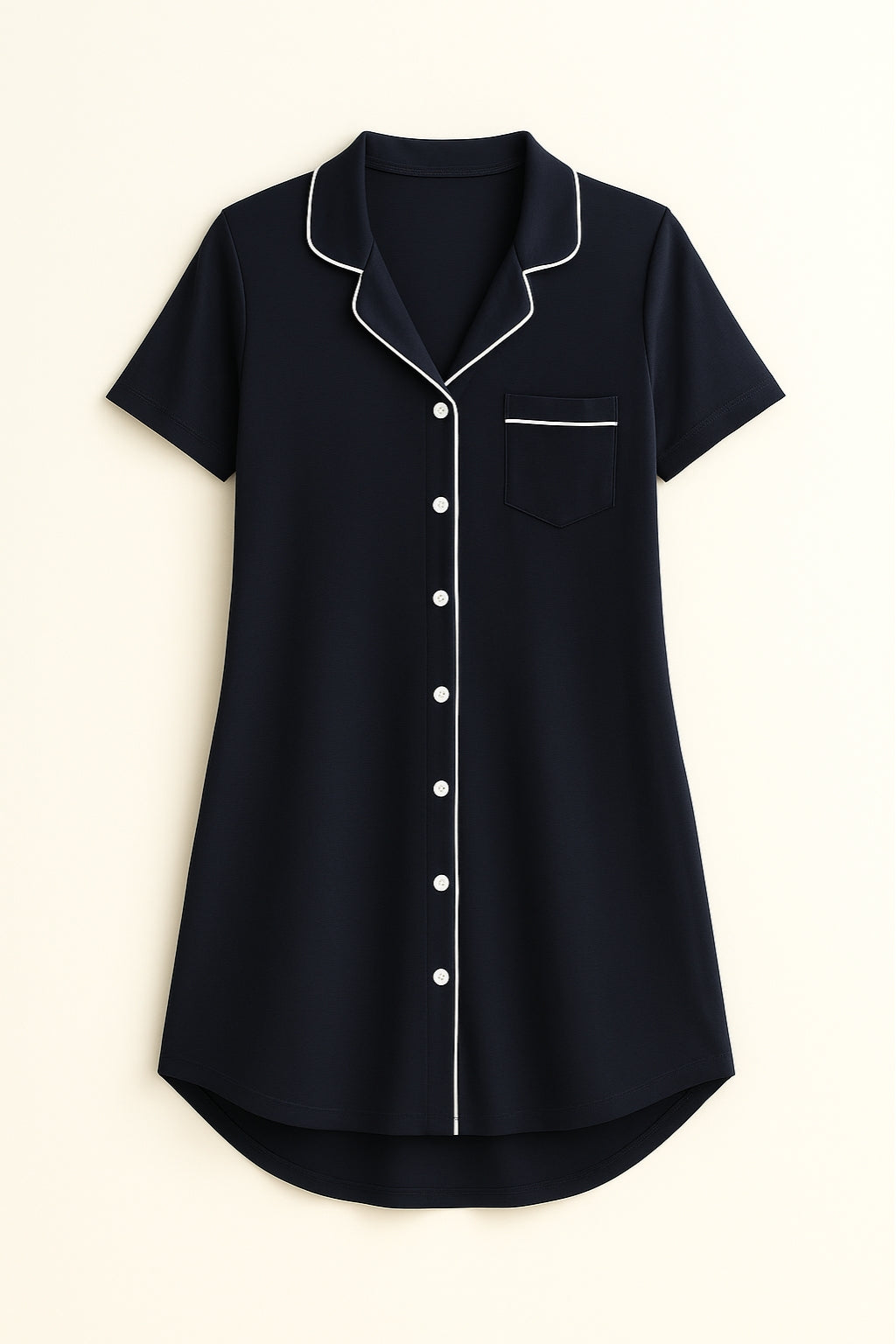 Celuna Soft Lounge Shirt Dress