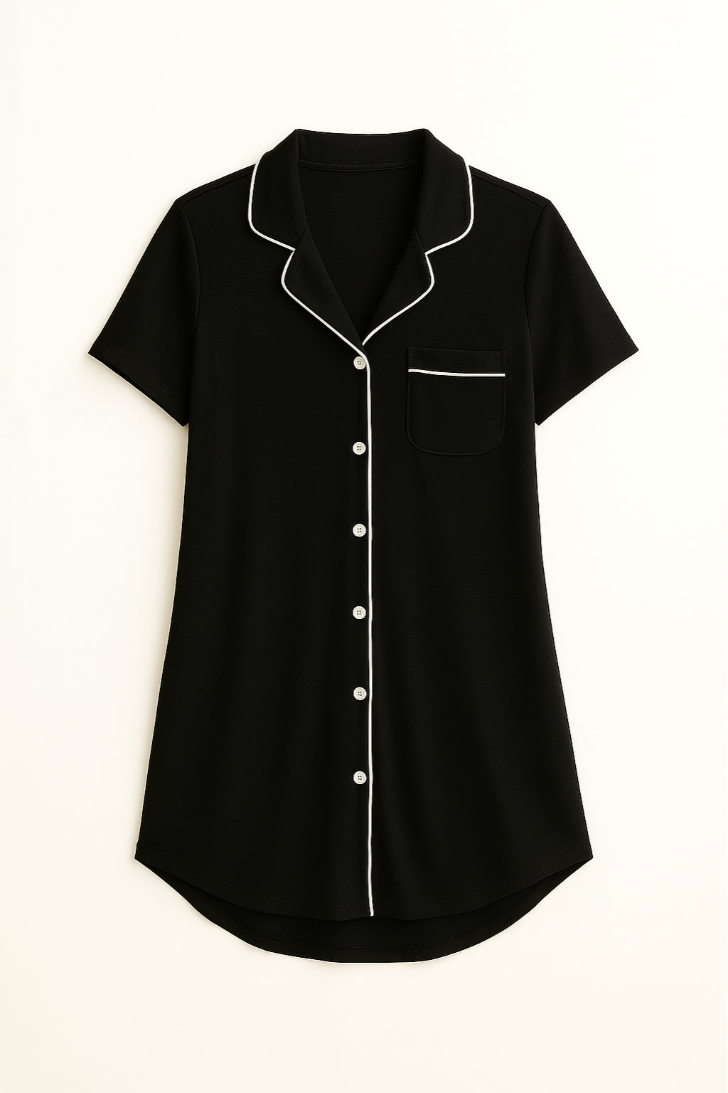 Celuna Soft Lounge Shirt Dress