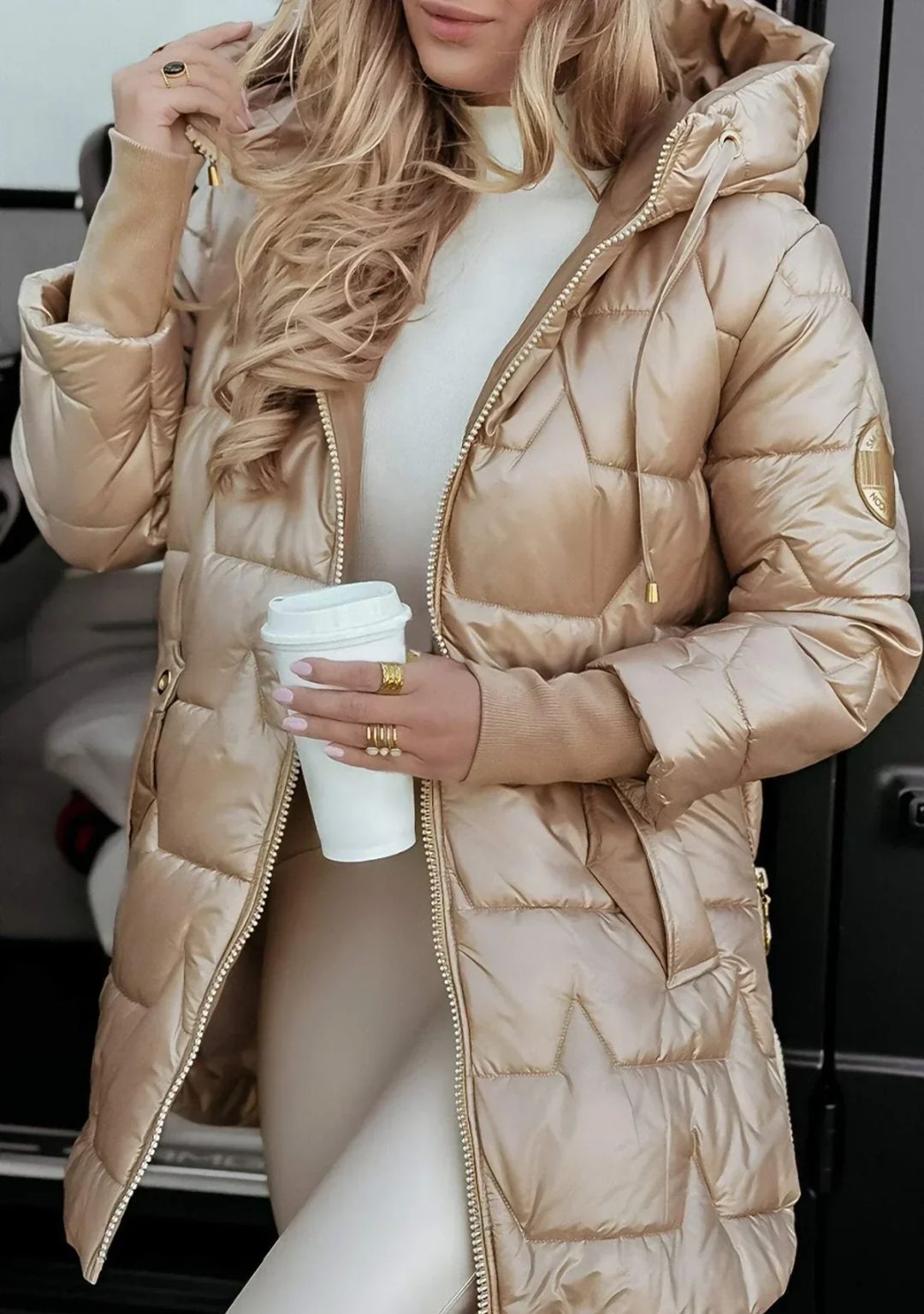 Celuna Aurélie Parka – Hooded Winter Elegance