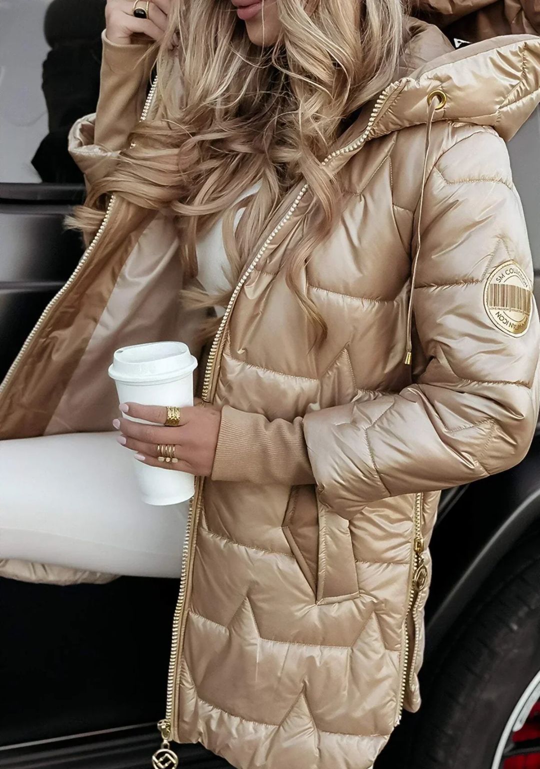 Celuna Aurélie Parka – Hooded Winter Elegance