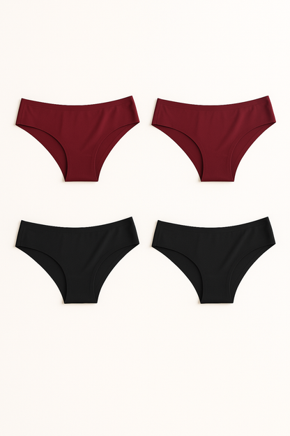 Celuna SeamlessSoft 4pcs Briefs