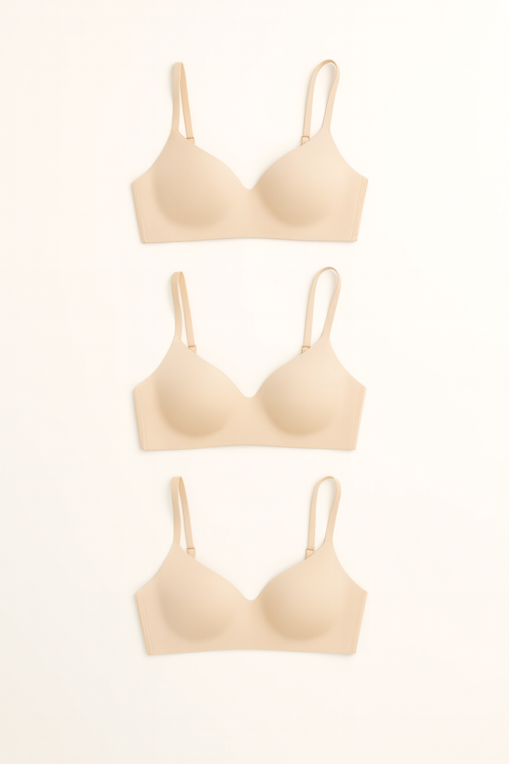 Celuna Seamless Comfort Bras – 3pcs