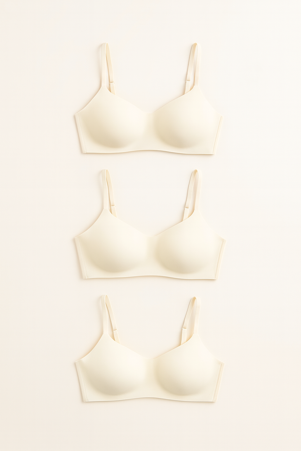 Celuna Seamless Comfort Bras – 3pcs