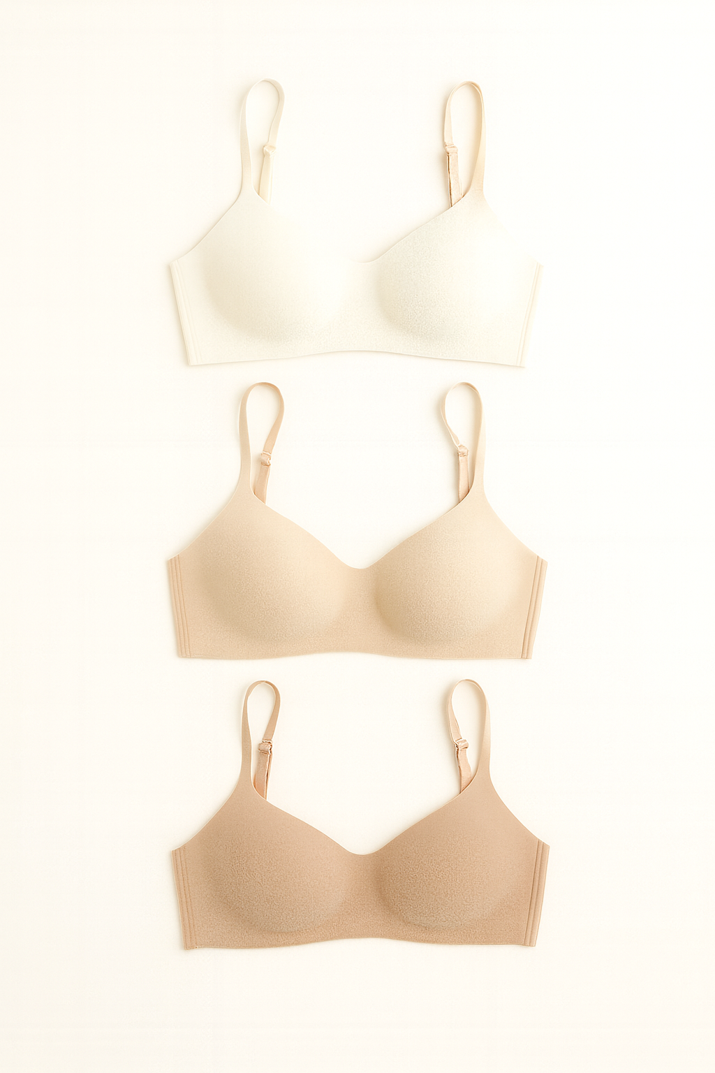 Celuna Seamless Comfort Bras – 3pcs