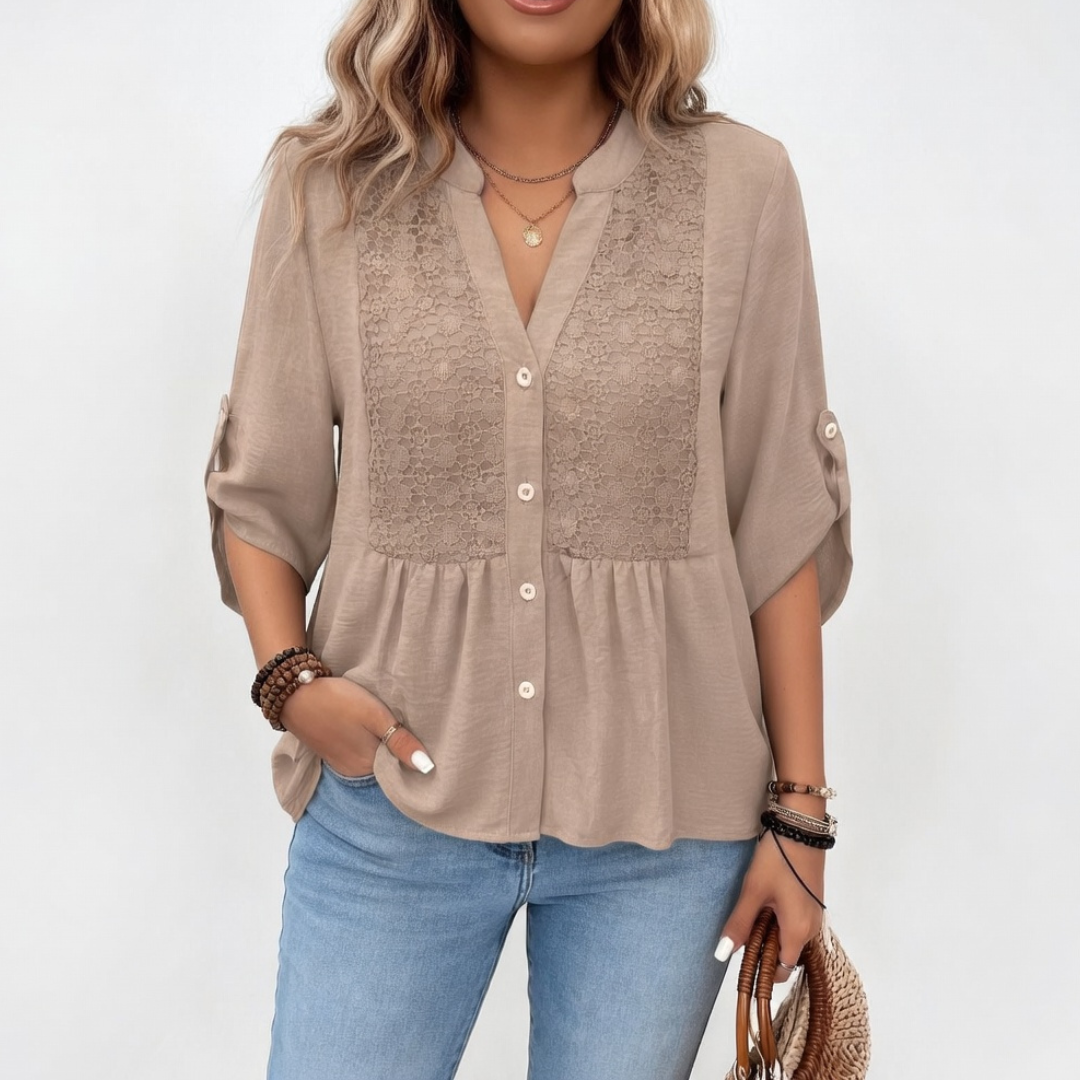 Desert Bloom Lace Top
