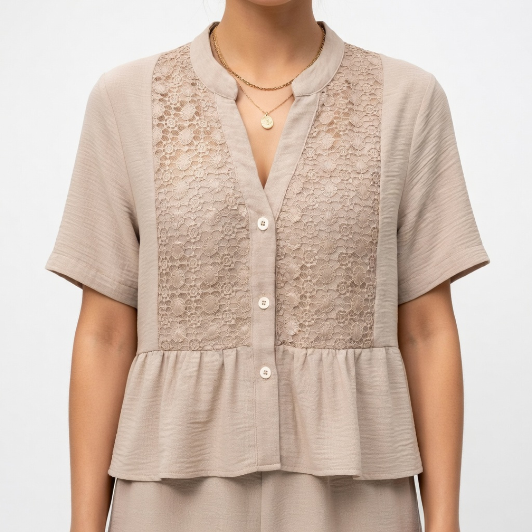 Desert Bloom Lace Top
