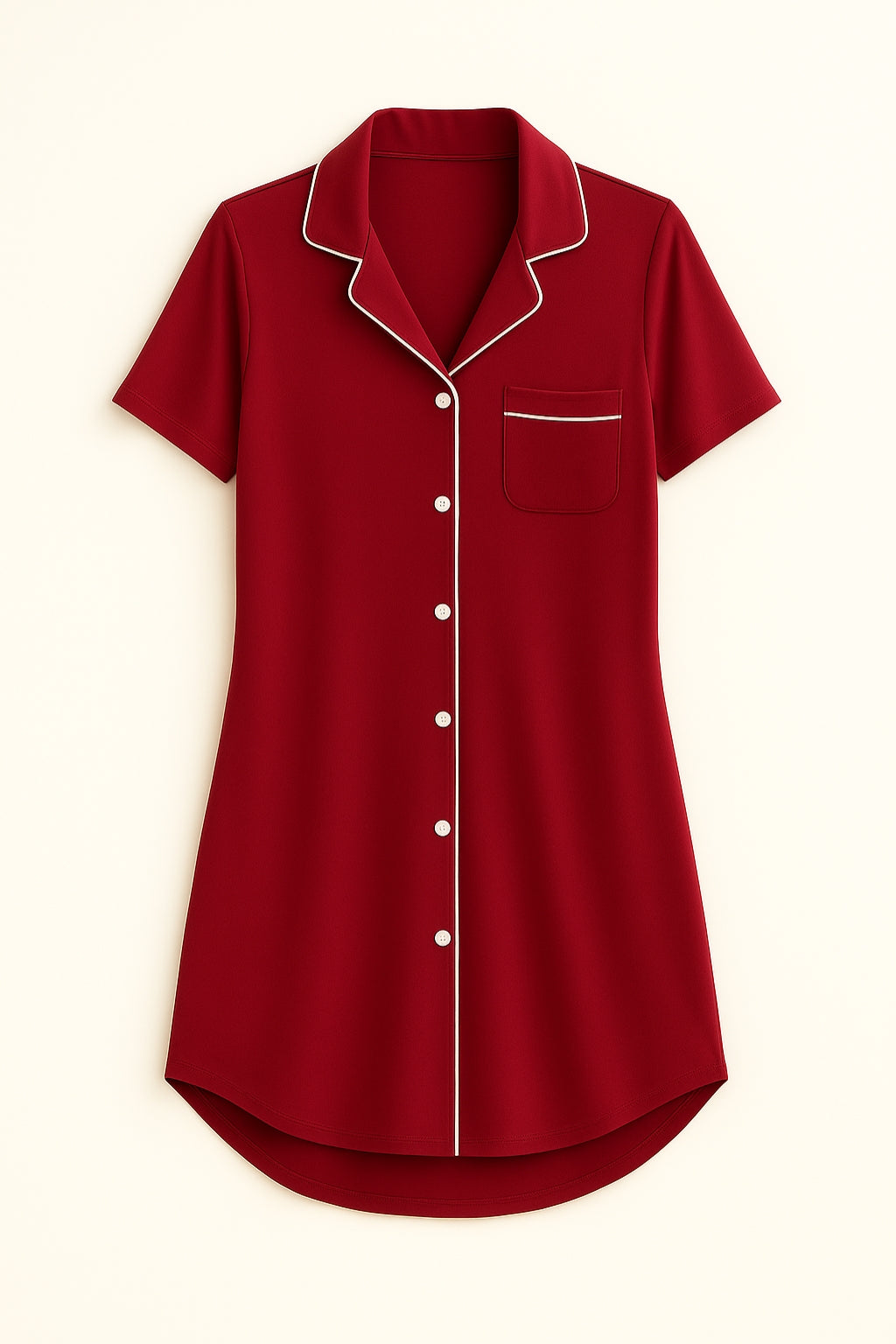 Celuna Soft Lounge Shirt Dress
