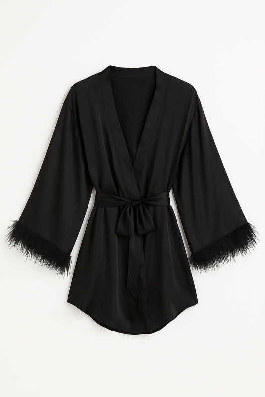 Celuna Satin Kimono